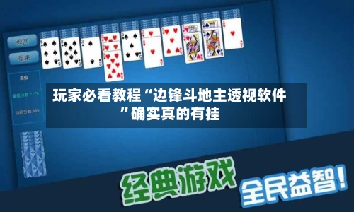 玩家必看教程“边锋斗地主透视软件”确实真的有挂-第3张图片