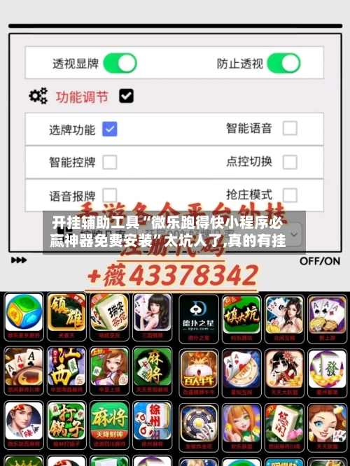 开挂辅助工具“微乐跑得快小程序必赢神器免费安装	”太坑人了,真的有挂-第2张图片