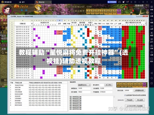 教程辅助“星悦麻将免费开挂神器”(透视挂)辅助透视教程