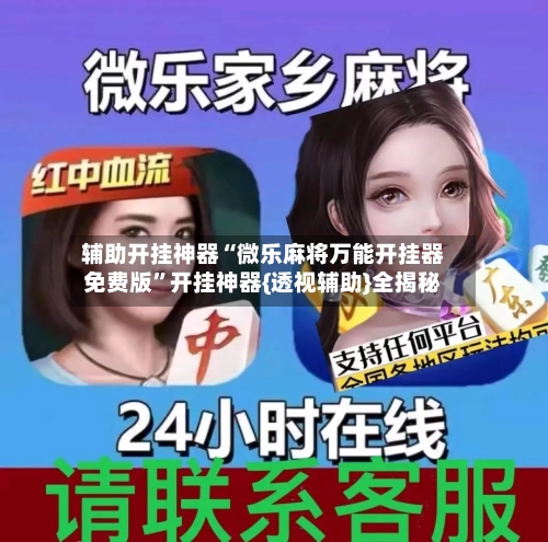 辅助开挂神器“微乐麻将万能开挂器免费版	”开挂神器{透视辅助}全揭秘-第2张图片