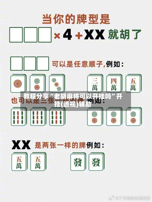 教程分享“老胡麻将可以开挂吗”开挂(透视)辅助-第3张图片