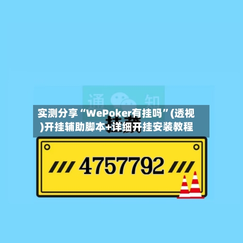 实测分享“WePoker有挂吗	”(透视)开挂辅助脚本+详细开挂安装教程-第2张图片
