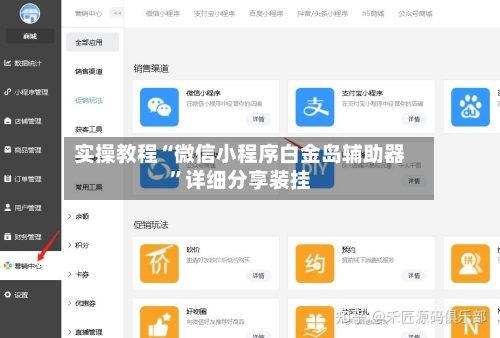 实操教程“微信小程序白金岛辅助器”详细分享装挂-第2张图片