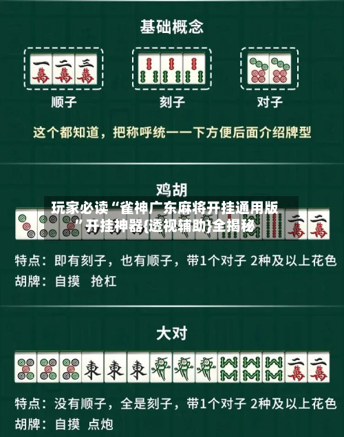 玩家必读“雀神广东麻将开挂通用版”开挂神器{透视辅助}全揭秘-第3张图片