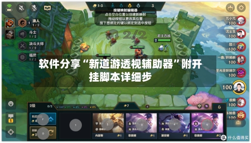 软件分享“新道游透视辅助器	”附开挂脚本详细步-第2张图片