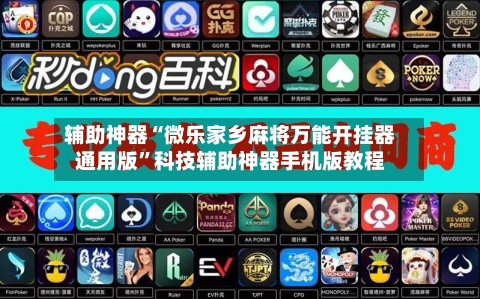 辅助神器“微乐家乡麻将万能开挂器通用版”科技辅助神器手机版教程-第3张图片