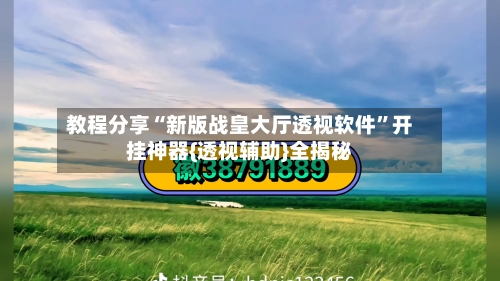 教程分享“新版战皇大厅透视软件”开挂神器{透视辅助}全揭秘-第2张图片