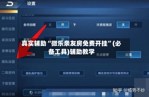 真实辅助“微乐亲友房免费开挂”(必备工具)辅助教学-第2张图片