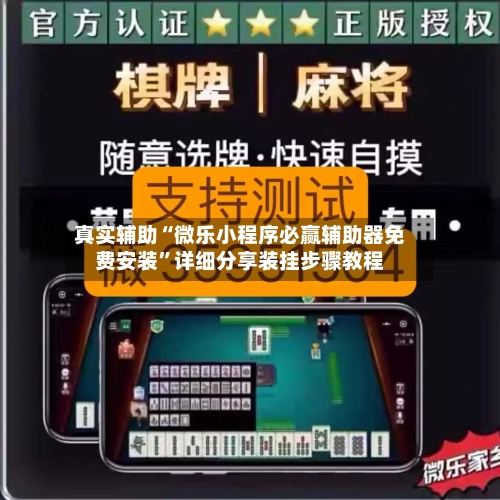真实辅助“微乐小程序必赢辅助器免费安装”详细分享装挂步骤教程-第3张图片