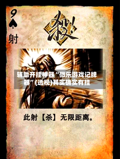 辅助开挂神器“微乐游戏记牌器”(透视)其实确实有挂-第2张图片