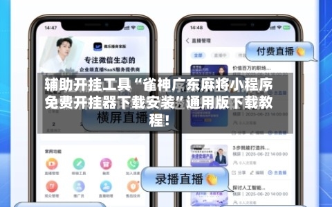 辅助开挂工具“雀神广东麻将小程序免费开挂器下载安装”通用版下载教程！-第2张图片