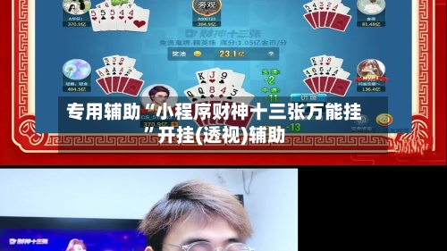 专用辅助“小程序财神十三张万能挂”开挂(透视)辅助-第3张图片