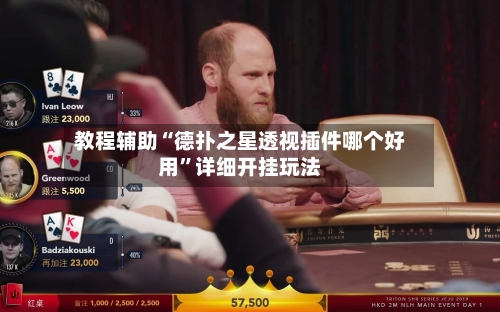 教程辅助“德扑之星透视插件哪个好用”详细开挂玩法-第2张图片