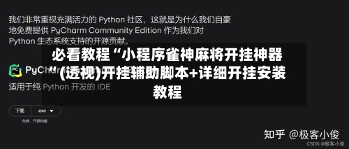 必看教程“小程序雀神麻将开挂神器	”(透视)开挂辅助脚本+详细开挂安装教程-第2张图片