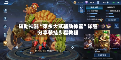 辅助神器“家乡大贰辅助神器”详细分享装挂步骤教程