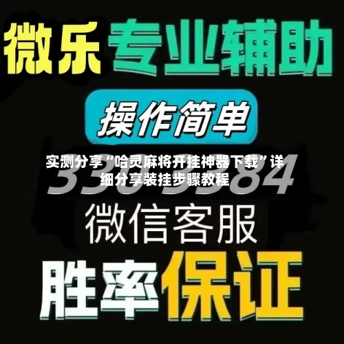 实测分享“哈灵麻将开挂神器下载”详细分享装挂步骤教程-第3张图片