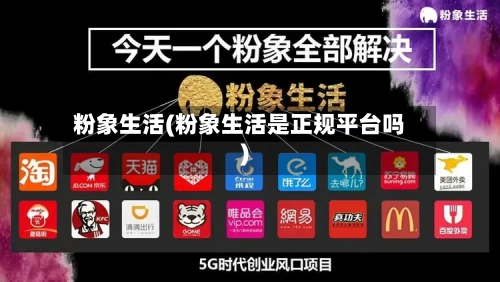 粉象生活(粉象生活是正规平台吗)