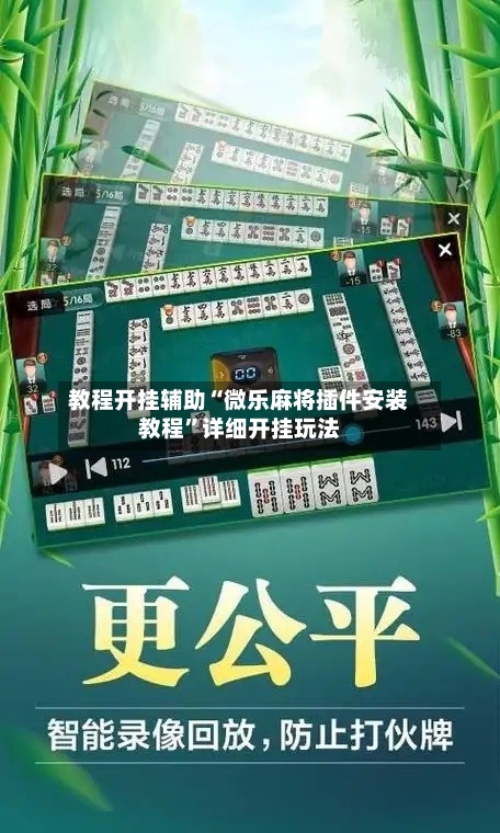 教程开挂辅助“微乐麻将插件安装教程”详细开挂玩法-第2张图片