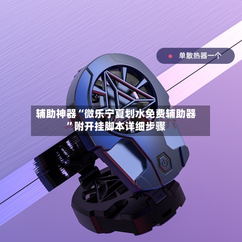 辅助神器“微乐宁夏划水免费辅助器”附开挂脚本详细步骤-第2张图片