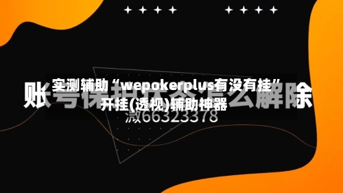 实测辅助“wepokerplus有没有挂”开挂(透视)辅助神器-第2张图片