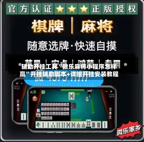 辅助开挂工具“微乐麻将小程序怎样赢	”开挂辅助脚本+详细开挂安装教程-第2张图片