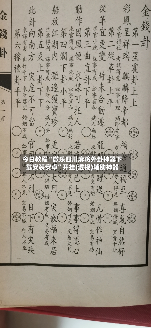 今日教程“微乐四川麻将外卦神器下载安装安卓”开挂(透视)辅助神器-第2张图片