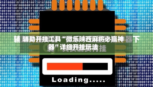 辅助开挂工具“微乐陕西麻将必赢神器”详细开挂玩法-第2张图片