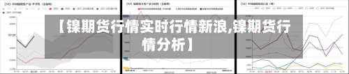 【镍期货行情实时行情新浪,镍期货行情分析】-第3张图片