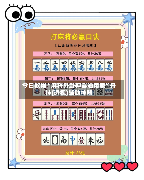 今日教程“麻将外卦神器通用版”开挂(透视)辅助神器-第3张图片