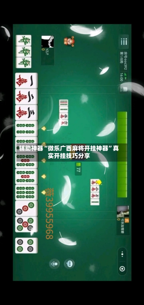 辅助神器“微乐广西麻将开挂神器”真实开挂技巧分享-第3张图片