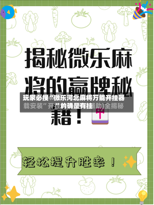 玩家必搜“微乐河北麻将万能开挂器”的确是有挂-第2张图片