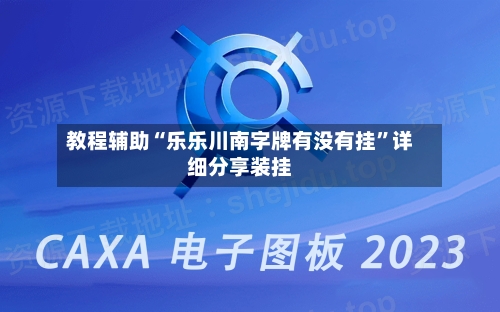 教程辅助“乐乐川南字牌有没有挂”详细分享装挂-第3张图片