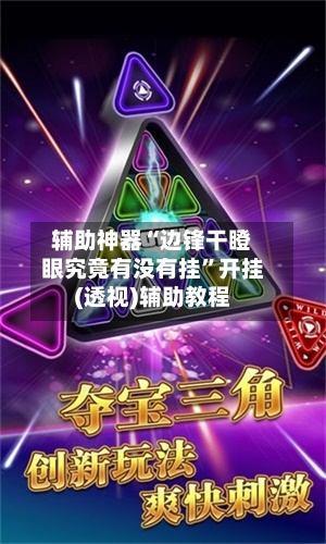辅助神器“边锋干瞪眼究竟有没有挂	”开挂(透视)辅助教程-第2张图片