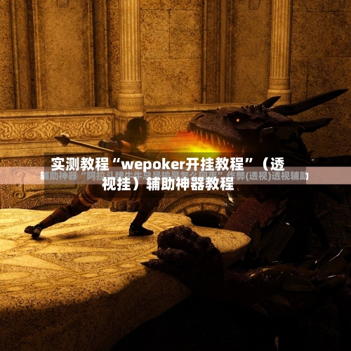 实测教程“wepoker开挂教程	”（透视挂）辅助神器教程-第2张图片