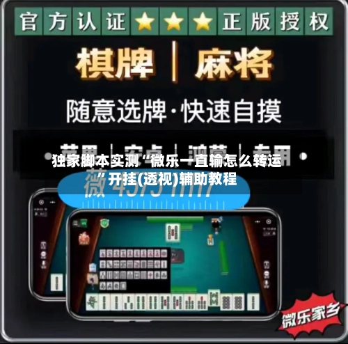 独家脚本实测“微乐一直输怎么转运”开挂(透视)辅助教程-第2张图片