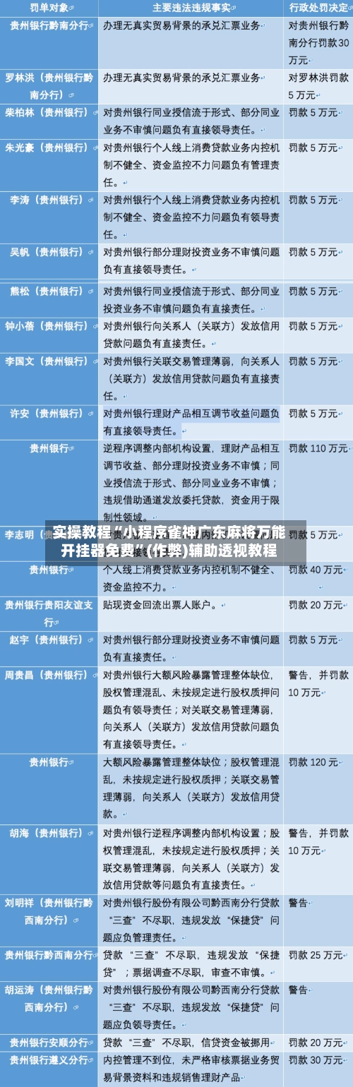 实操教程“小程序雀神广东麻将万能开挂器免费	”(作弊)辅助透视教程-第3张图片
