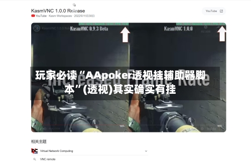 玩家必读“AApoker透视挂辅助器脚本”(透视)其实确实有挂-第2张图片