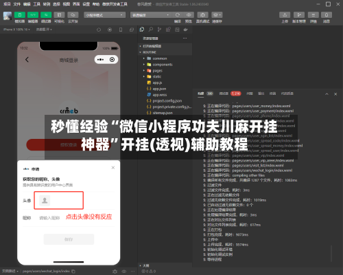 秒懂经验“微信小程序功夫川麻开挂神器”开挂(透视)辅助教程