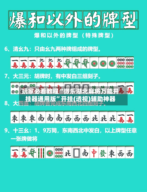 玩家必看教程“微乐湖北麻将万能开挂器通用版”开挂(透视)辅助神器-第2张图片