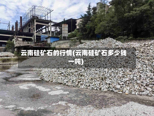 云南硅矿石的行情(云南硅矿石多少钱一吨)