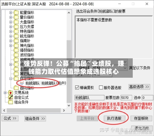 强势反弹！公募“抱团”业绩股	，赚钱能力取代估值想象成选股核心-第2张图片