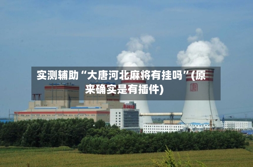 实测辅助“大唐河北麻将有挂吗	”(原来确实是有插件)-第2张图片
