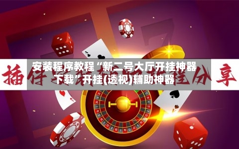 安装程序教程“新二号大厅开挂神器下载”开挂(透视)辅助神器-第3张图片