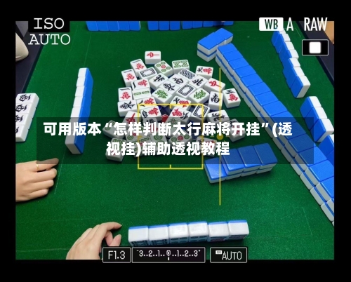 可用版本“怎样判断太行麻将开挂”(透视挂)辅助透视教程-第2张图片
