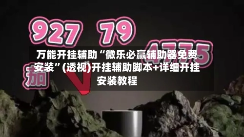 万能开挂辅助“微乐必赢辅助器免费安装	”(透视)开挂辅助脚本+详细开挂安装教程-第2张图片