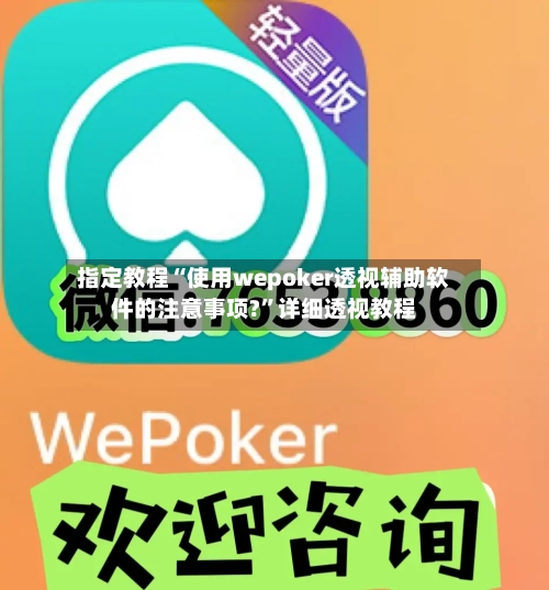 指定教程“使用wepoker透视辅助软件的注意事项?”详细透视教程-第2张图片
