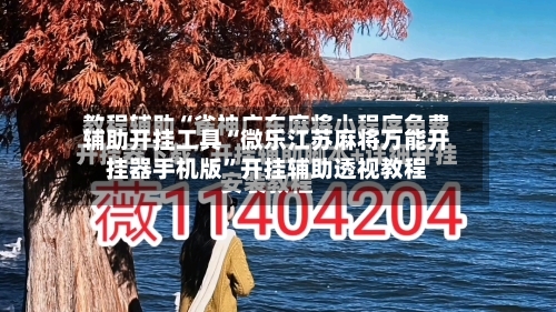 辅助开挂工具“微乐江苏麻将万能开挂器手机版”开挂辅助透视教程-第3张图片