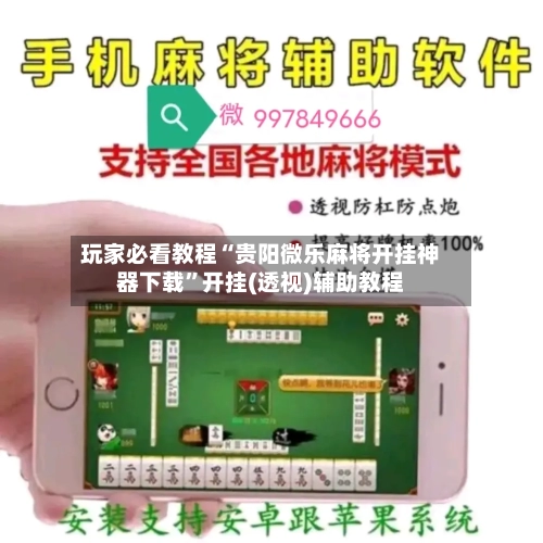 玩家必看教程“贵阳微乐麻将开挂神器下载”开挂(透视)辅助教程