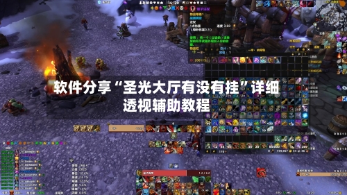 软件分享“圣光大厅有没有挂”详细透视辅助教程