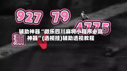 辅助神器“微乐四川麻将小程序必赢神器”(透视挂)辅助透视教程-第2张图片
